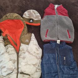 4T Winter Jacket & Vests 