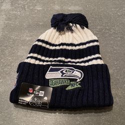 PRICE IS FIRM Brand new Seattle Seahawks beanie