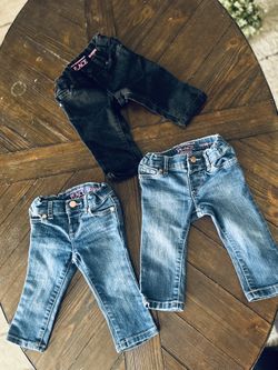 Baby Girl Jeans And Clothes Bundle