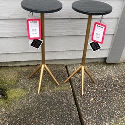 Tables For Entertaining Or As Flower Pot Stands