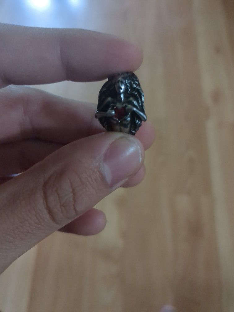 Steampunk Goth Ring