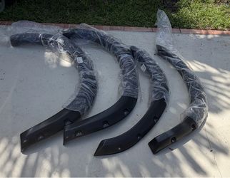 2009-14 ram 1500 Matte Black Fender Flares Set of 4