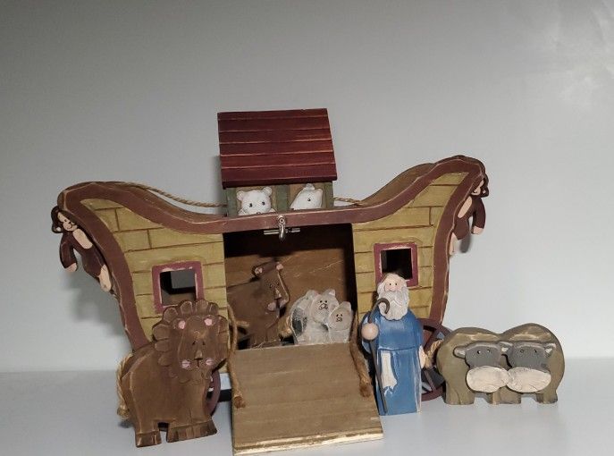 Wooden Noah's ark