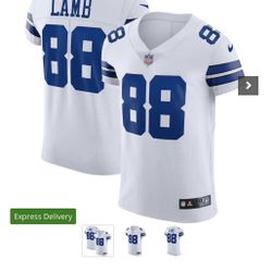 CeeDee Lamb Dallas Cowboys Nike Vapor Elite Jersey - White