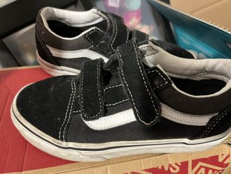 Black Vans Kid Size 1