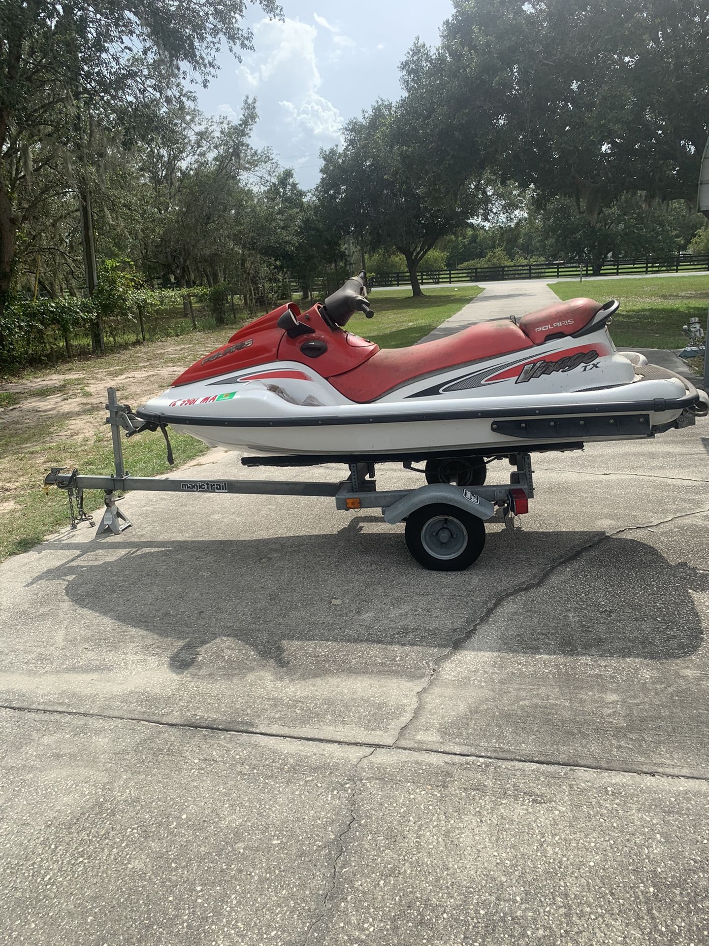 2000 Polaris Virage TX and trailer for Sale in MAGNOLIA SQUARE, FL