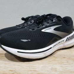 BROOKS Men's Adrenaline GTS 23 Running Shoes (8D(Men)/9.5W(Women) Black/White 
