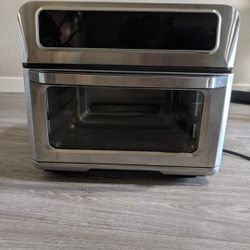 Stainless Steel Chefman Air Fryer Oven | Model RJ50-SS-T | clean and fully functional