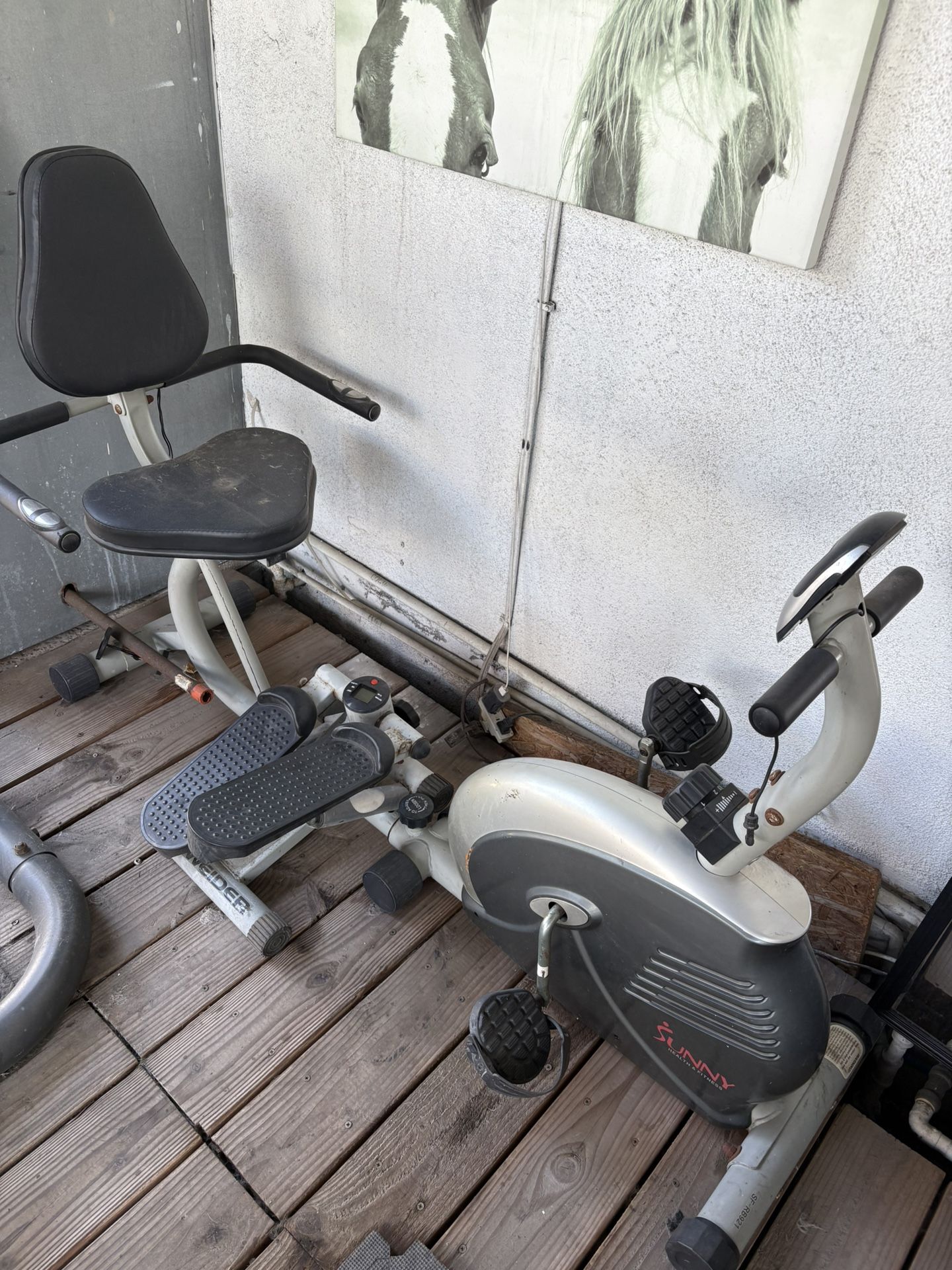 Exercise Bike & Stepper $40 For Both