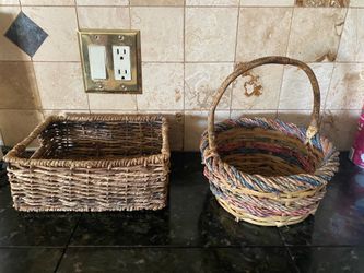 Wicker baskets