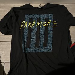 Paramore Blue Bars T-Shirt size XL as is condition
