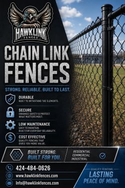 Chainlink fences for sale