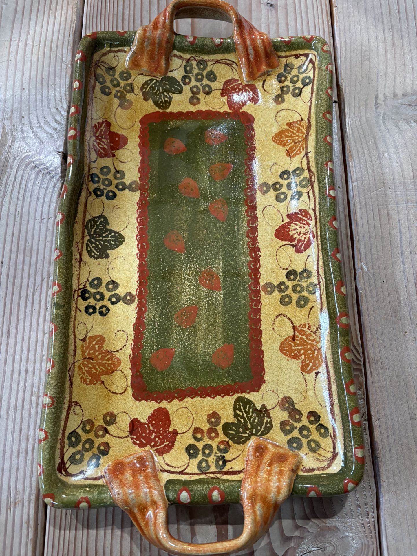 Modigliani Italian Hand made and Painted Platter