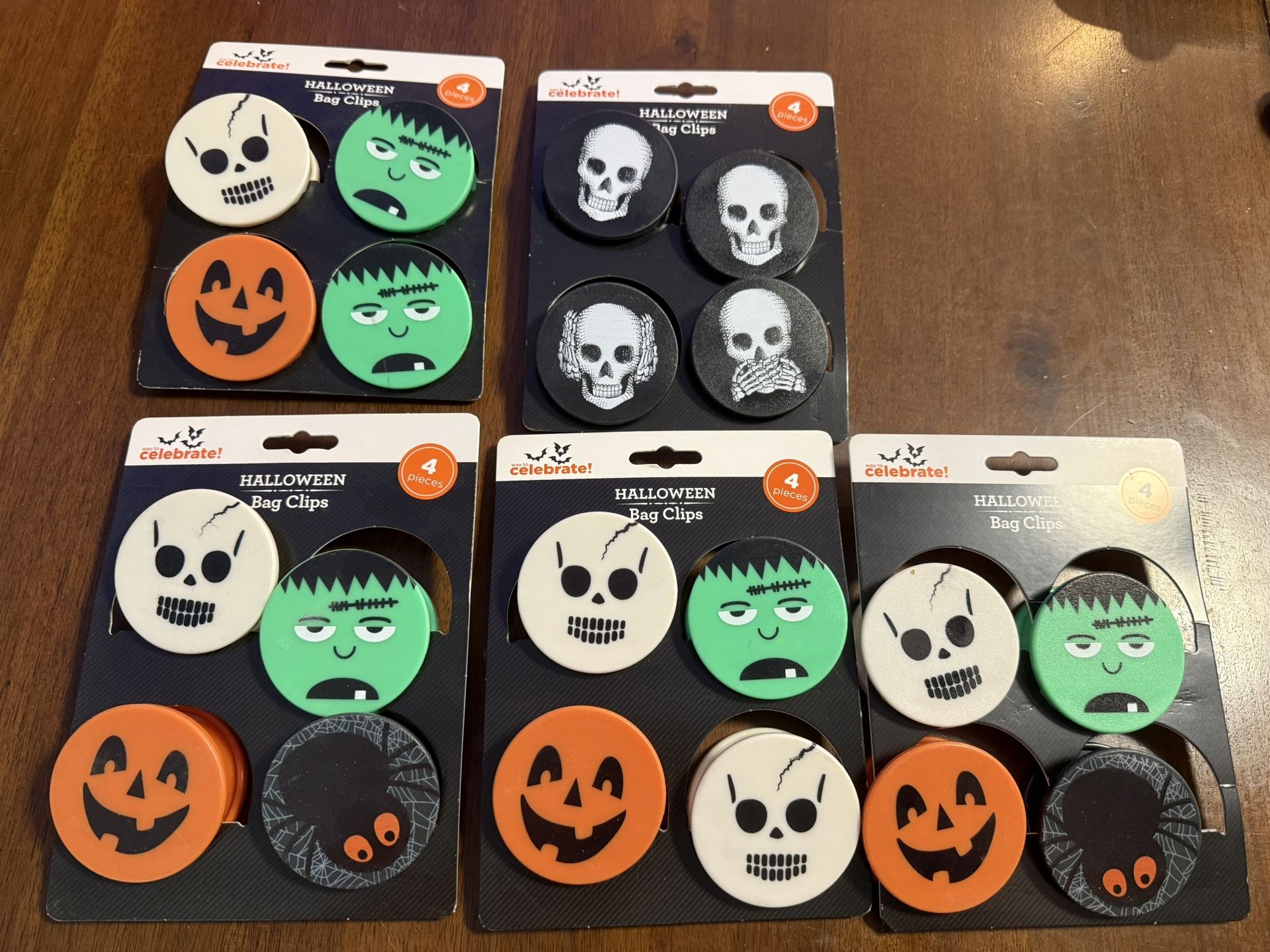 Halloween Bag/Chip Clips