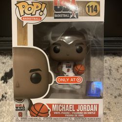 Funko Pop Michael Jordan Dream Team USA Target Exclusive
