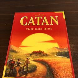 Catan Board Game – Open Box, Never Played – Complete -
