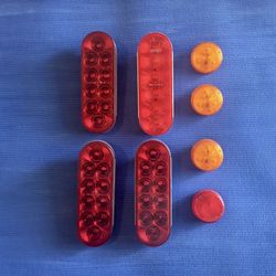 Set Of 8 Brand New LED Lights