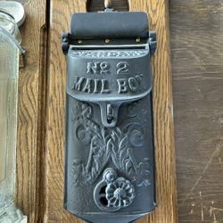 Vintage Iron Mailbox