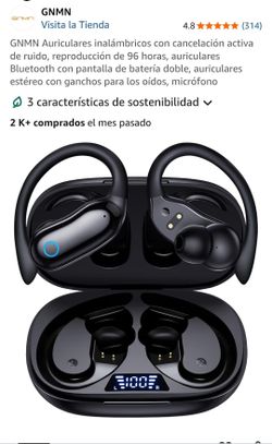 GNMN Auricularea Inalambricos con cancelación activa de ruido