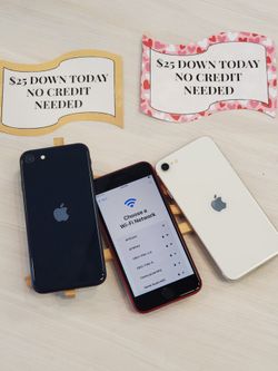Apple IPhone Se 2nd Unlocked 64GB - Payment Plan Available For As Low As $25 