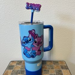 BioWorld LILO And stitch Steel Tumbler NWT viral 