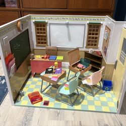 American Girl Doll School House 