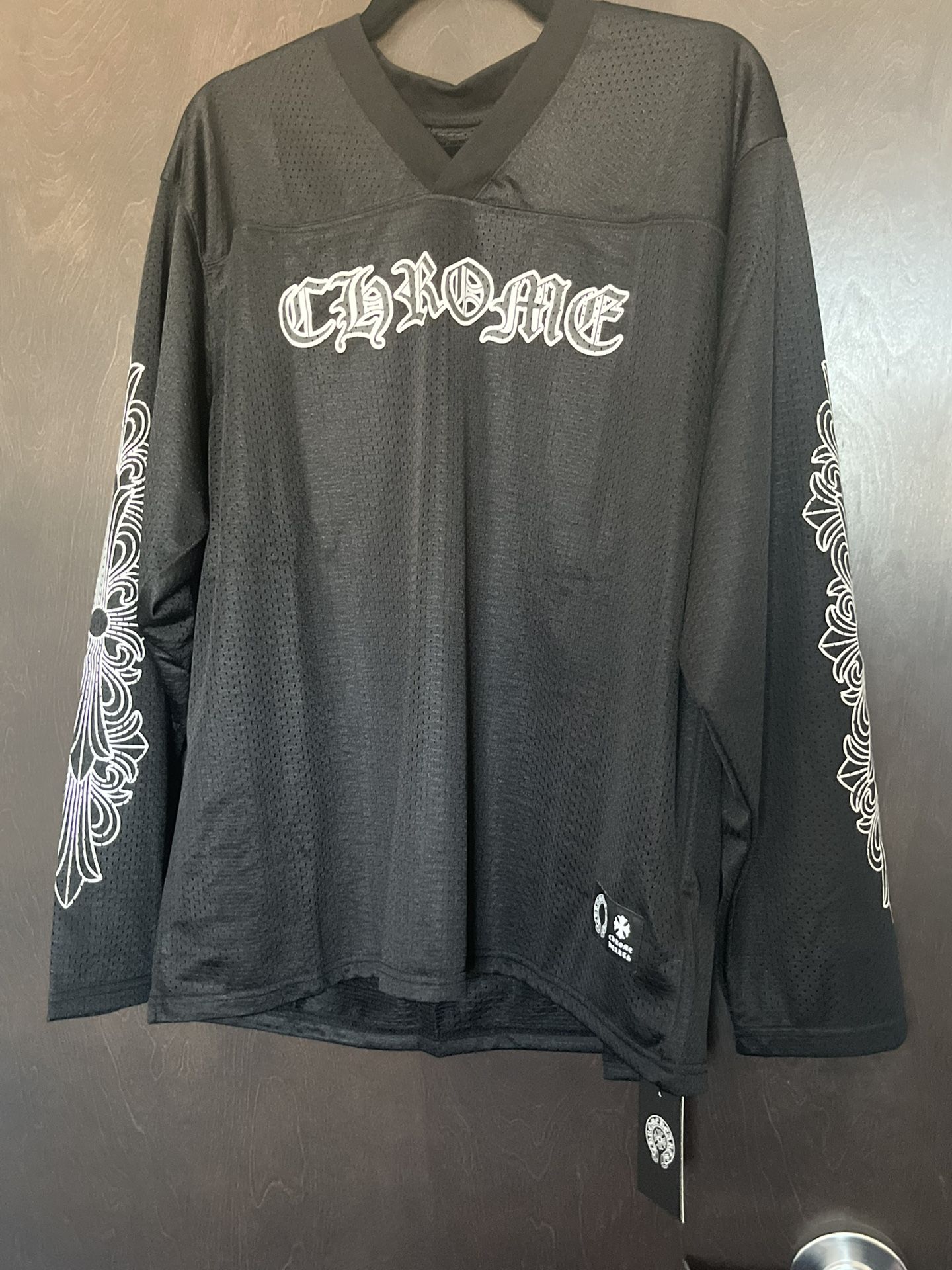 Chrome Heart Long Sleeve Jersey Medium