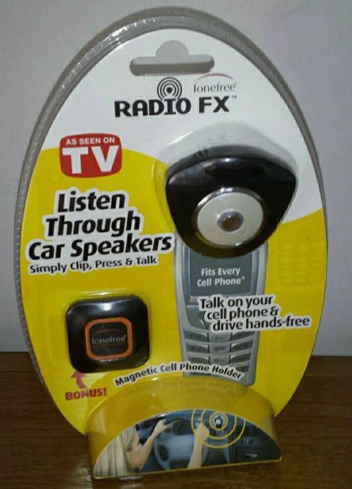 Fonefree Radio FX "As Seen On TV" Talk on Phone Hands Free in Car !New