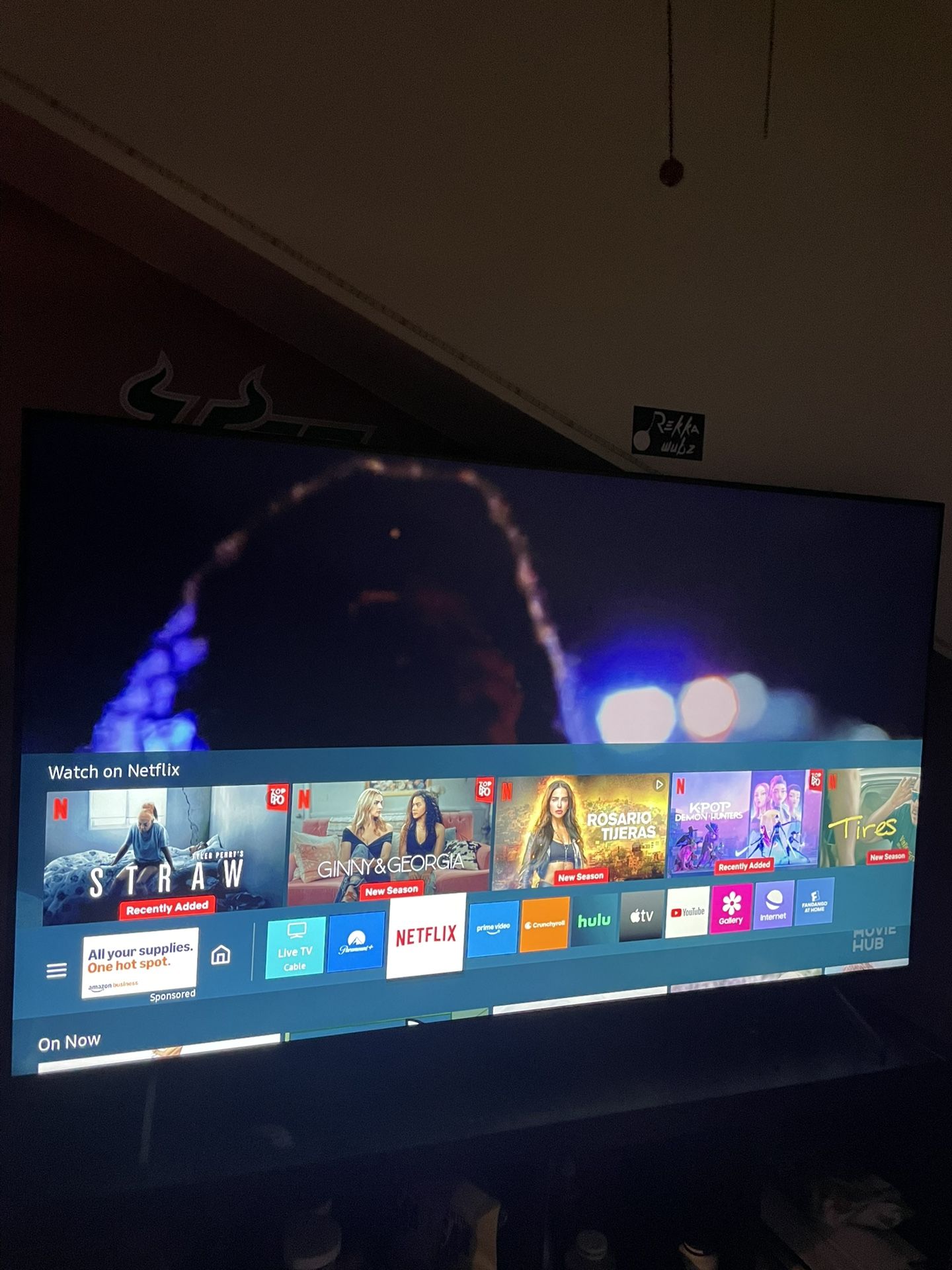 Samsung 65in 4K smart TV