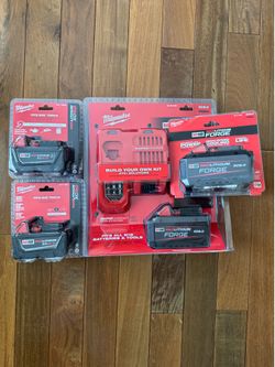 Milwaukee FORGE and M18 battery lot