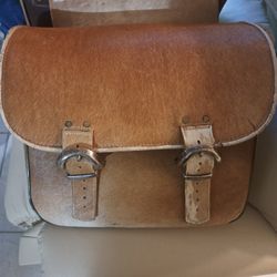 Leather Saddle Bags 