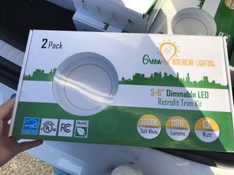 5-6" Dimmable LED 2 pack