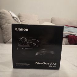 Canon PowerShot G7 X Mark III Camera