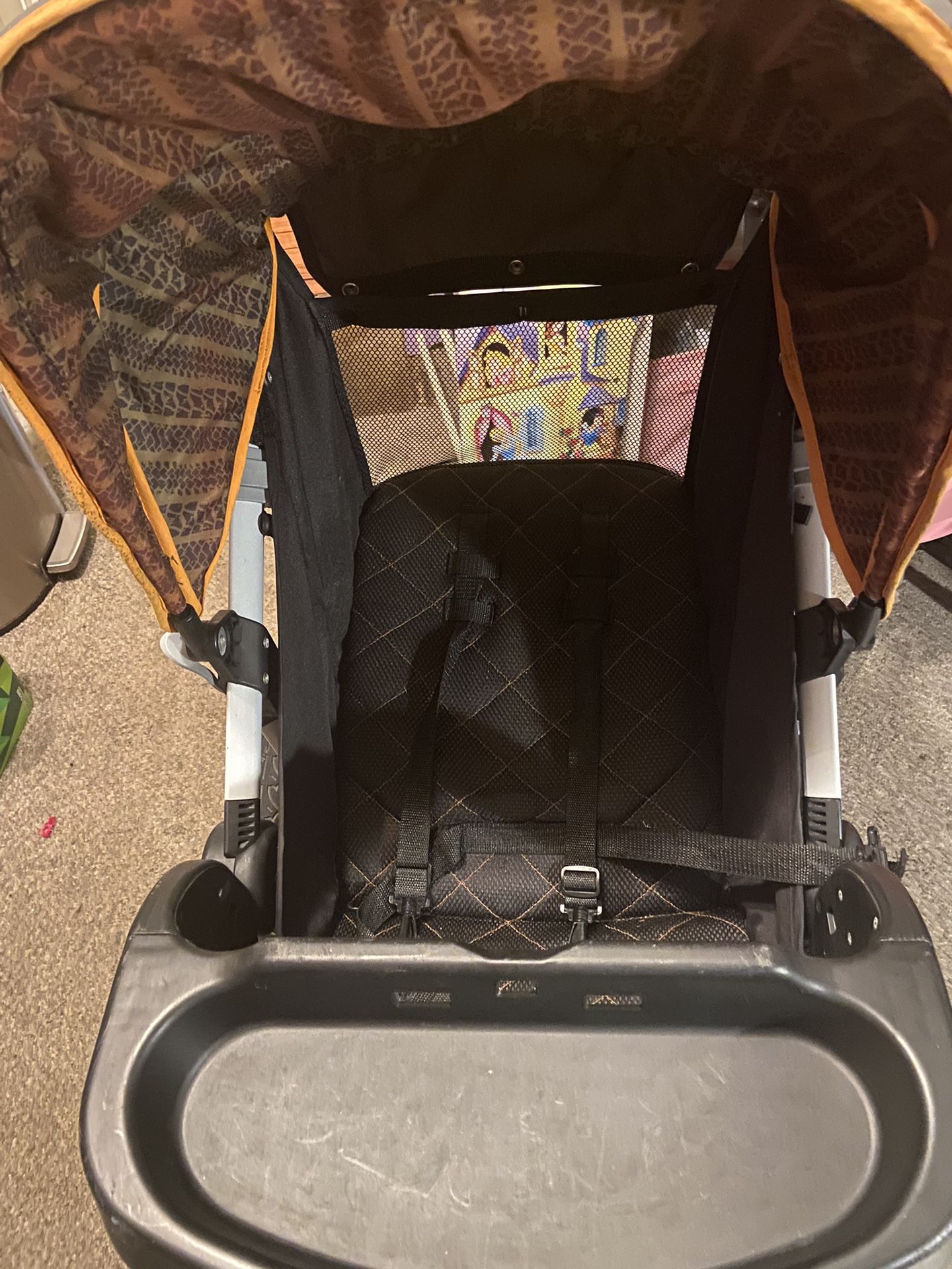Pre-Love, Original Jeep Jogger, Stroller, Black And Color