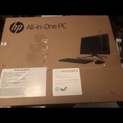 HP All in one PC - 20” screen. - new in box. Win10