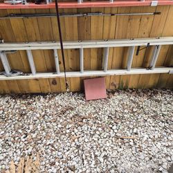 Twenty Foot Fiberglass Extension Ladder