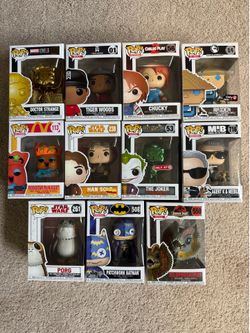 Funko pop collection (48 Funko pops in lot) with purchase free Stephen Curry figure