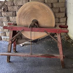 Antique Wet Stone Sharpening Grinding Wheel for Sale in Bethlehem, PA -  OfferUp