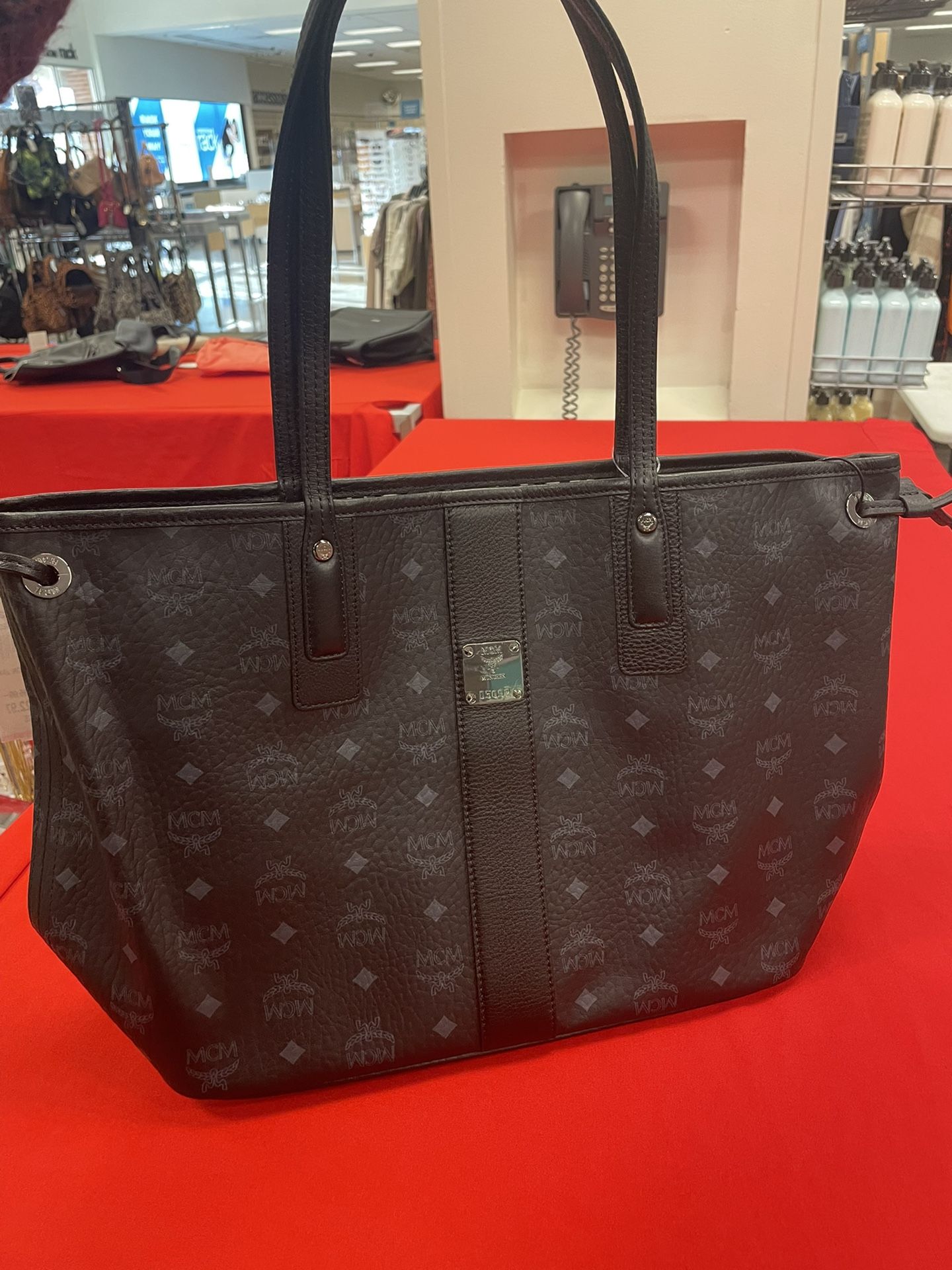 MCM Large Black Tote 