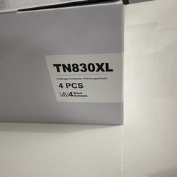 TN830XL Toner for Brother Printer Replacement for Brother TN830XL Toner TN830 TN 830 with Brother HL-L2460DW DCP-L2640DW HL-L2480DW HL-L2400D HL-L2405