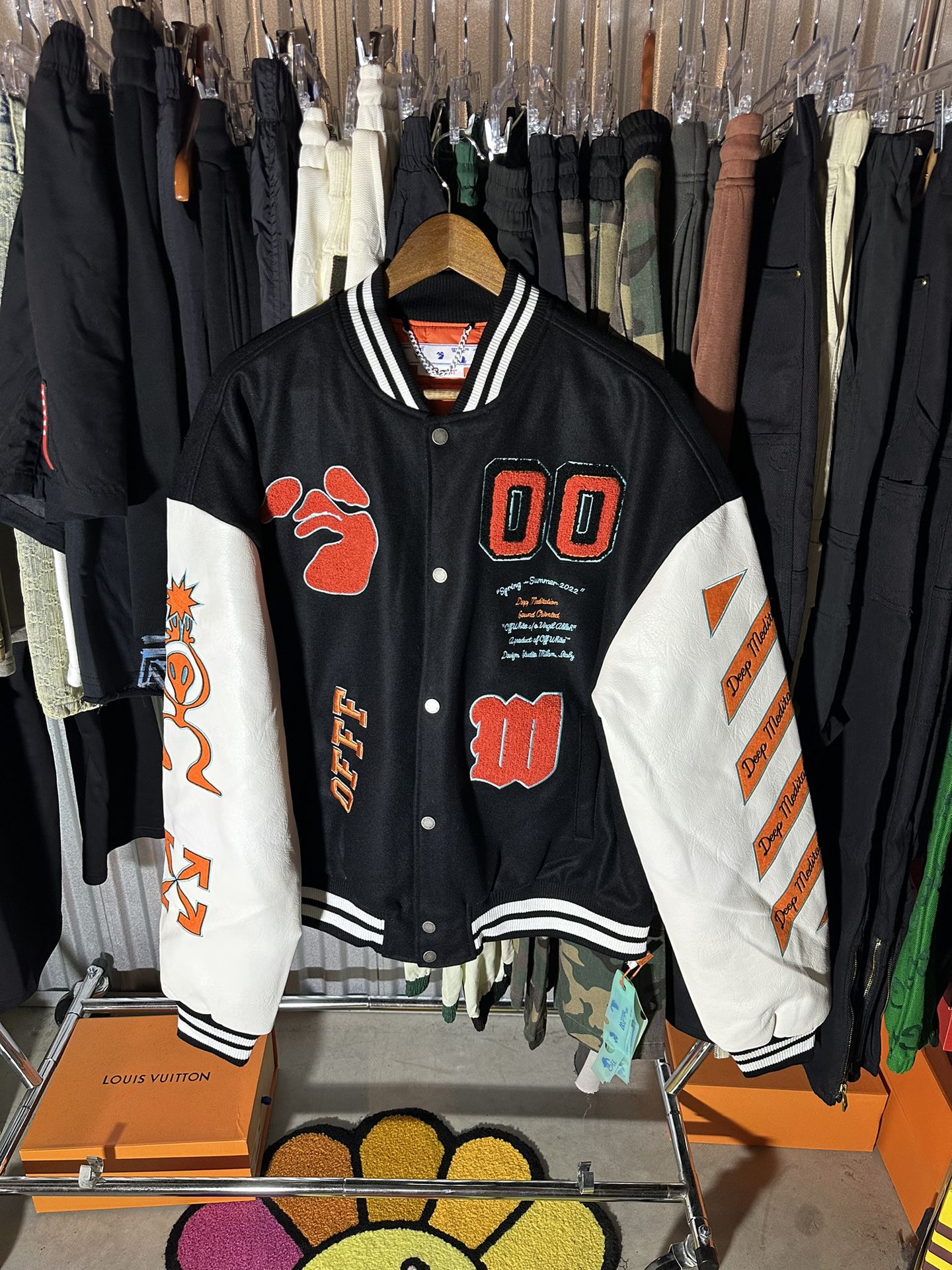 Off White Patch Jacket 