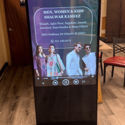 Free Standing Signage Kiosk