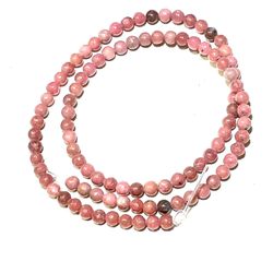 Rhodonite Beads 4mm