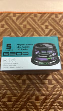 NEW G200 Magnetic Bluetooth Speaker RGB Light