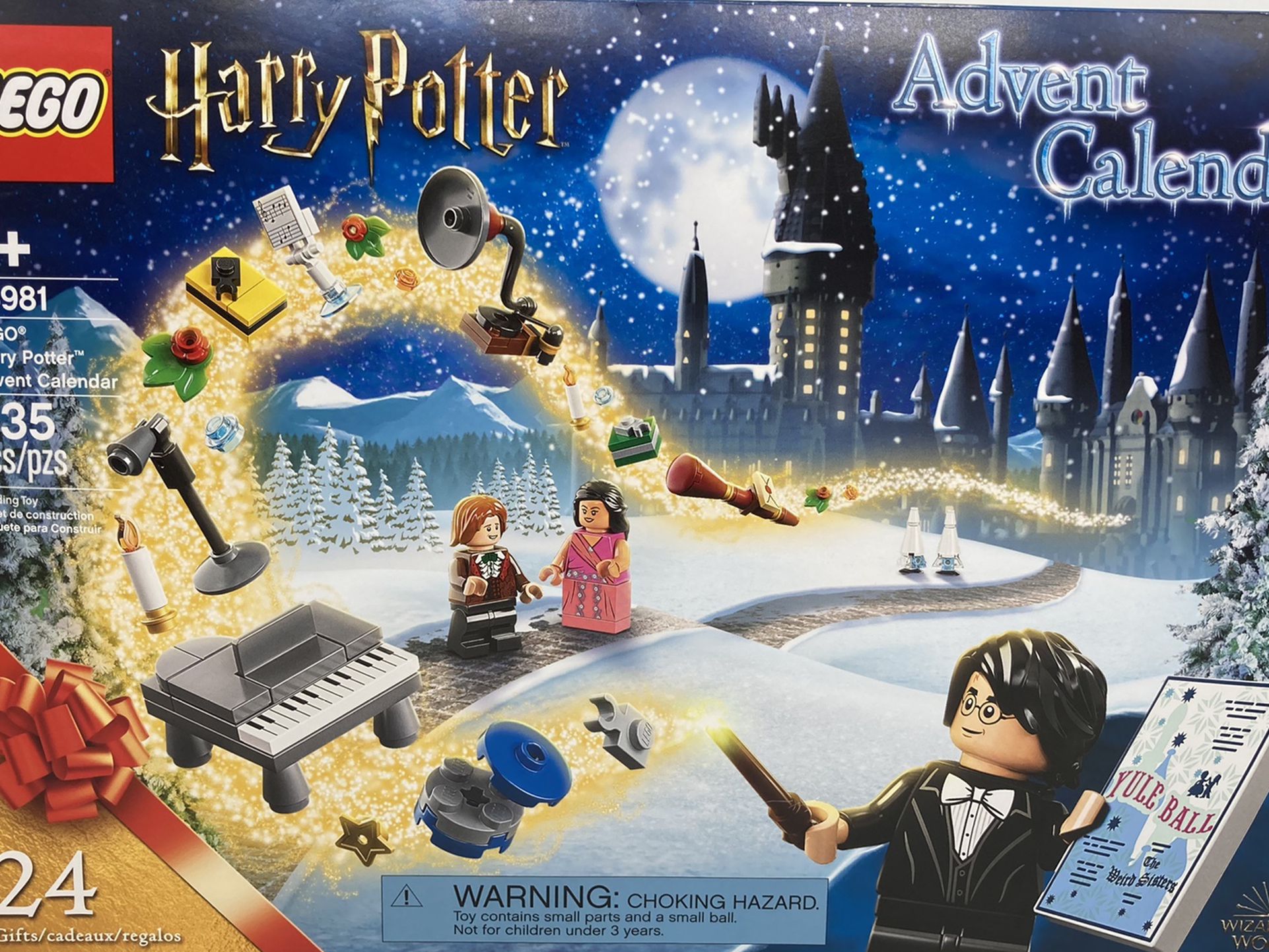 LEGO 75981 Harry Potter Advent Calendar 335 Pieces BRAND NEW