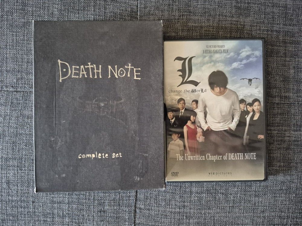 DEATH NOTE LIVE ACTION COMPLETE SET