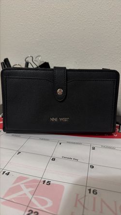 Nine West WOMEN NORAH WALLET YM(contact info removed), BLACK