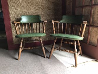 Maple wood chairs
