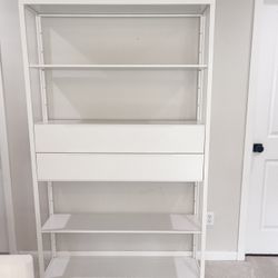 Ikea FJÄLKINGE Shelf Unit with Drawers