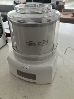 Ice cream maker -Cuisinart